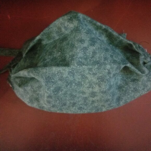 Cloth Face Mask - Silver/Copper Filters-Moss Green - Picture 7 of 8